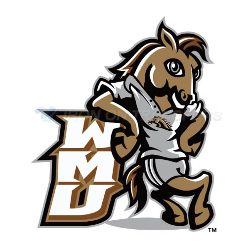 Western Michigan Broncos Iron-on Stickers (Heat Transfers)NO.6992